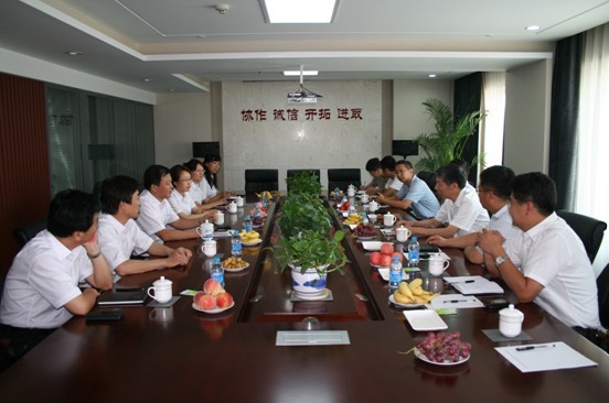 太原市住建委崔主任一行莅临公司调研