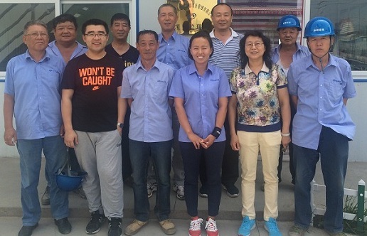 公司工会开展“赴一线、送清凉”慰问活动