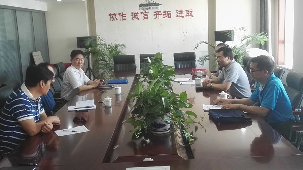 山西省国防科工办副主任齐建伟莅临公司检查工作