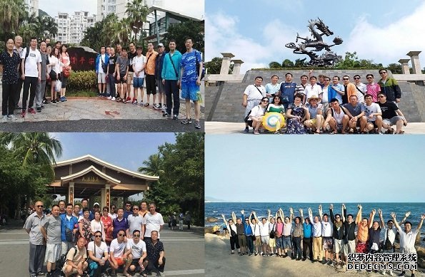 公司组织员工赴海南三亚基地度假