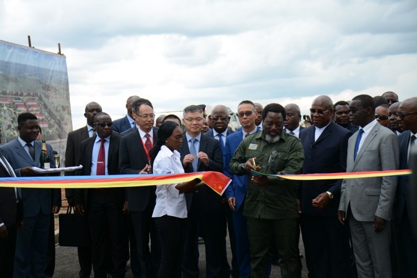 公司参与的“一带一路”项目中刚开发有限公司生产区建成投产